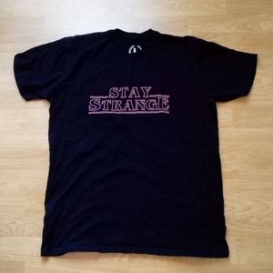 Men's pre-shrunk size large tee public t-shirt